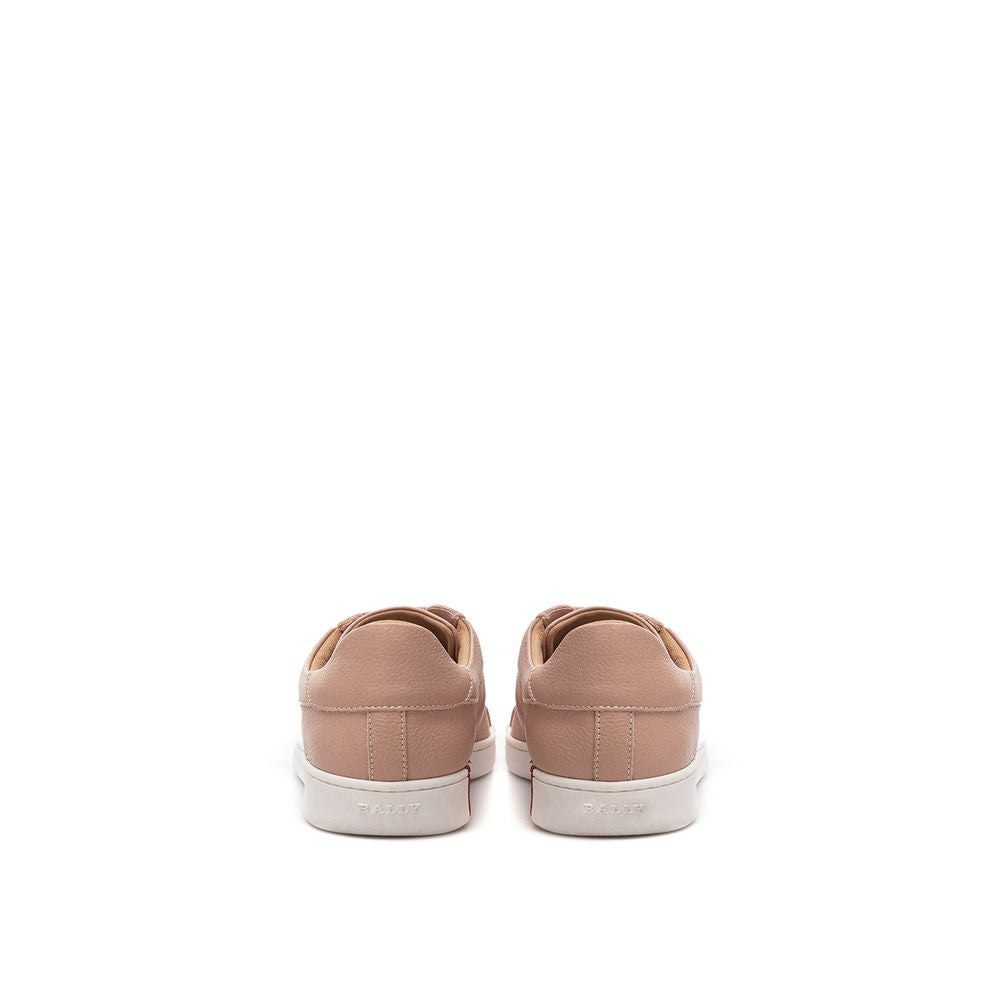 Bally Pink Leather Sneaker -   -  Bally.