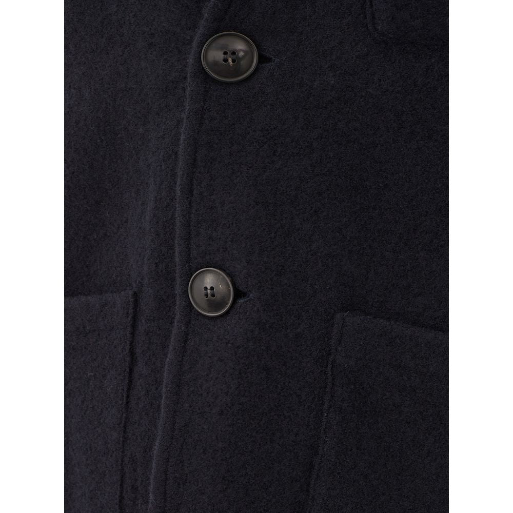 KANGRA Elegant Woolen Blue Jacket for Men -   -  KANGRA.