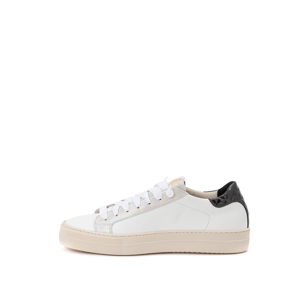 P448 Elevate Your Sneaker Game with All-White Italian Leather Kicks -   -  P448.