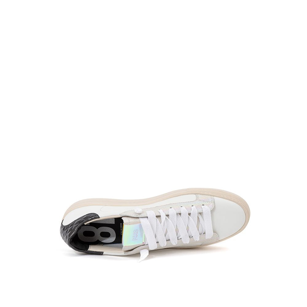 P448 Elevate Your Sneaker Game with All-White Italian Leather Kicks -   -  P448.