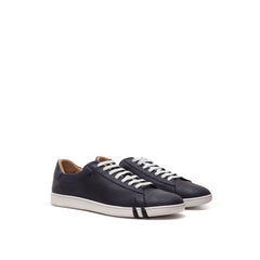 Bally Elegant Blue Leather Sneakers For Men -   -  Bally.