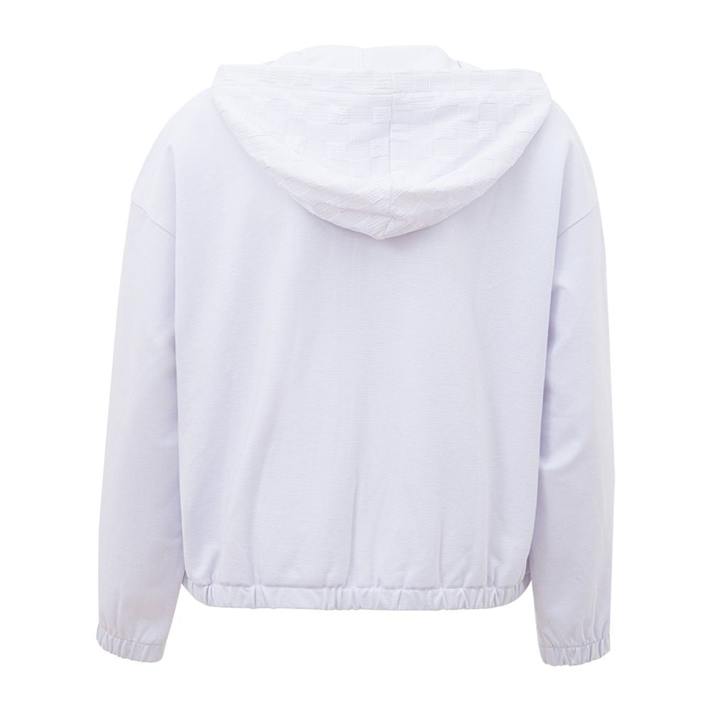Armani Exchange Chic White Viscose Sweater for Women -   -  Armani Exchange.