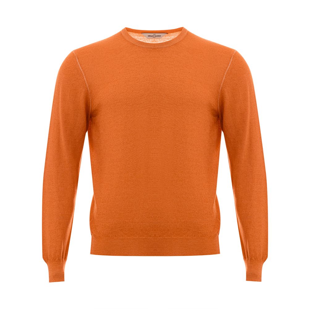Gran Sasso Orange Wool Sweater -   -  Gran Sasso.