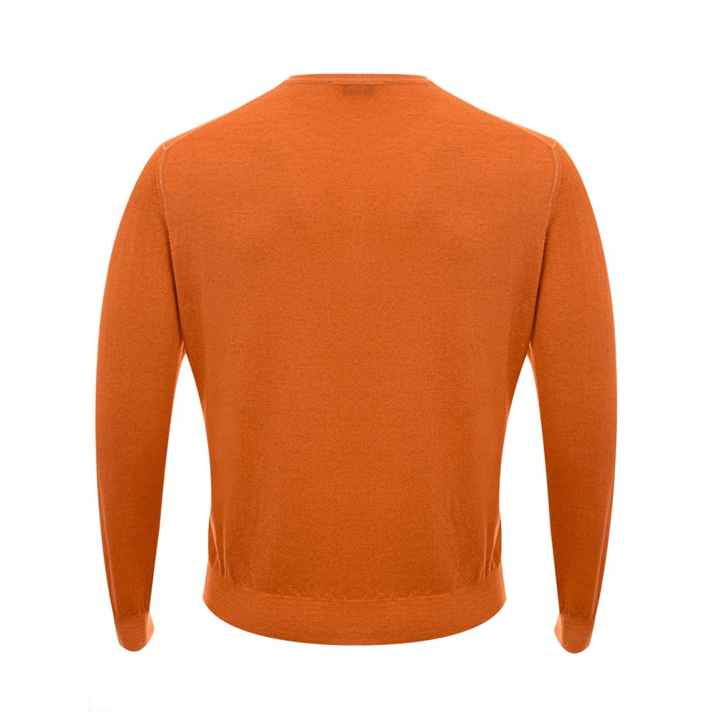Gran Sasso Orange Wool Sweater -   -  Gran Sasso.