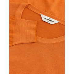 Gran Sasso Orange Wool Sweater -   -  Gran Sasso.