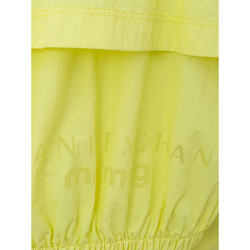 Armani Exchange Chic Yellow Polyamide Jacket for Women -   -  Armani Exchange.