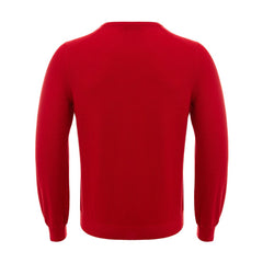 Gran Sasso Red Cotton Sweater -   -  Gran Sasso.