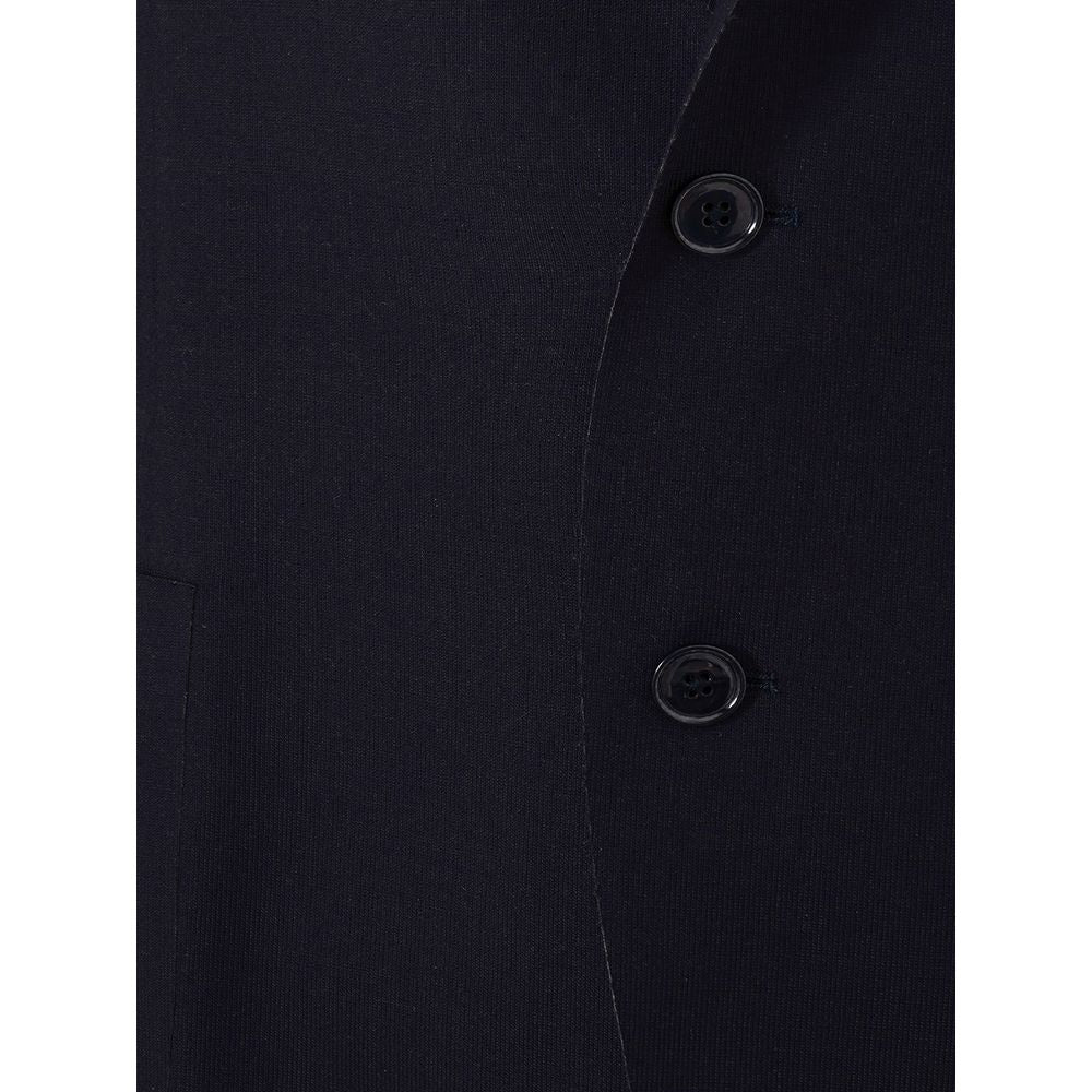 Elegant Blue Cotton Lardini Jacket -   -  Lardini.