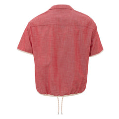 Armani Exchange Crimson Cotton Classic Men's Shirt -   -  Armani Exchange.