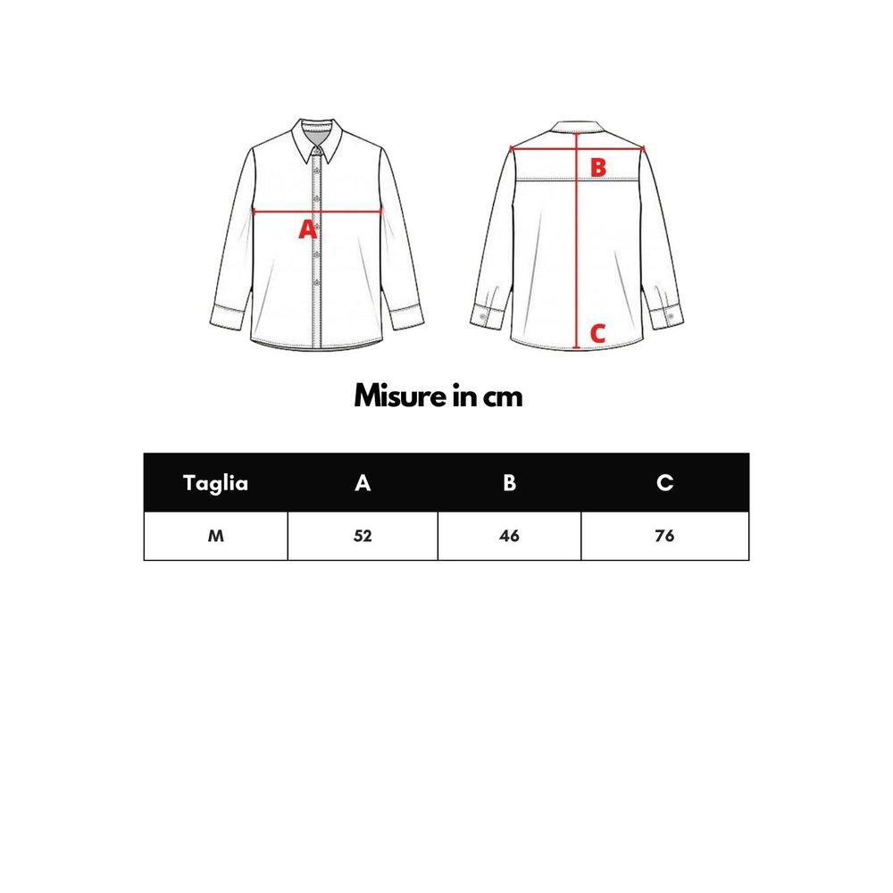 Armani Exchange Crimson Cotton Classic Men's Shirt -   -  Armani Exchange.