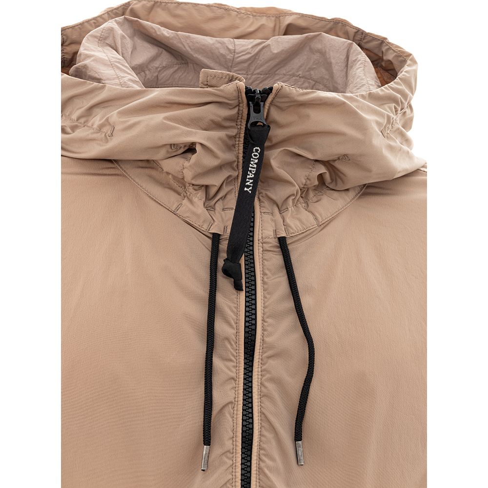 C.P. Company Elevated Urban Style Beige Polyamide Jacket -   -  C.P. Company.
