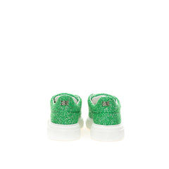 Casadei Emerald Elegance Leather Sneakers -   -  Casadei.
