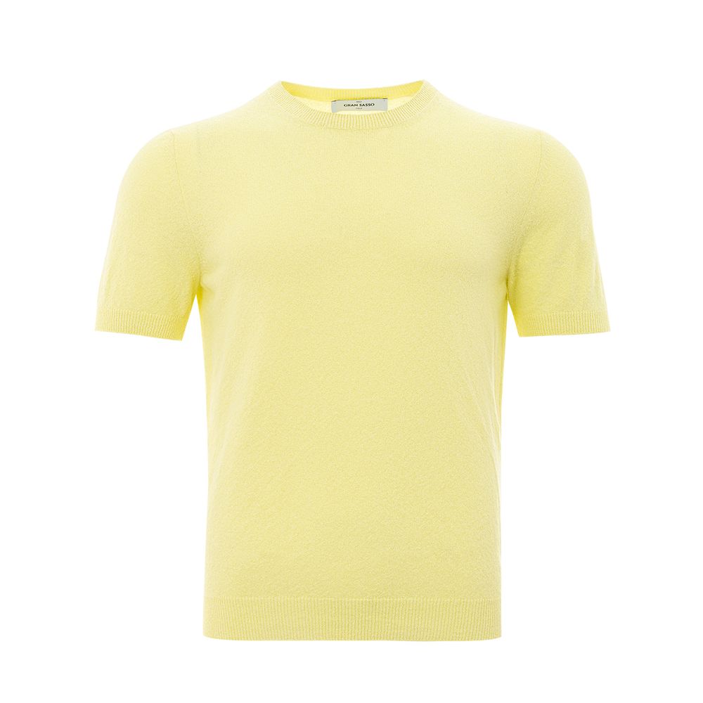 Gran Sasso Sunny Cotton Luxury Tee for the Discerning Gentleman -   -  Gran Sasso.