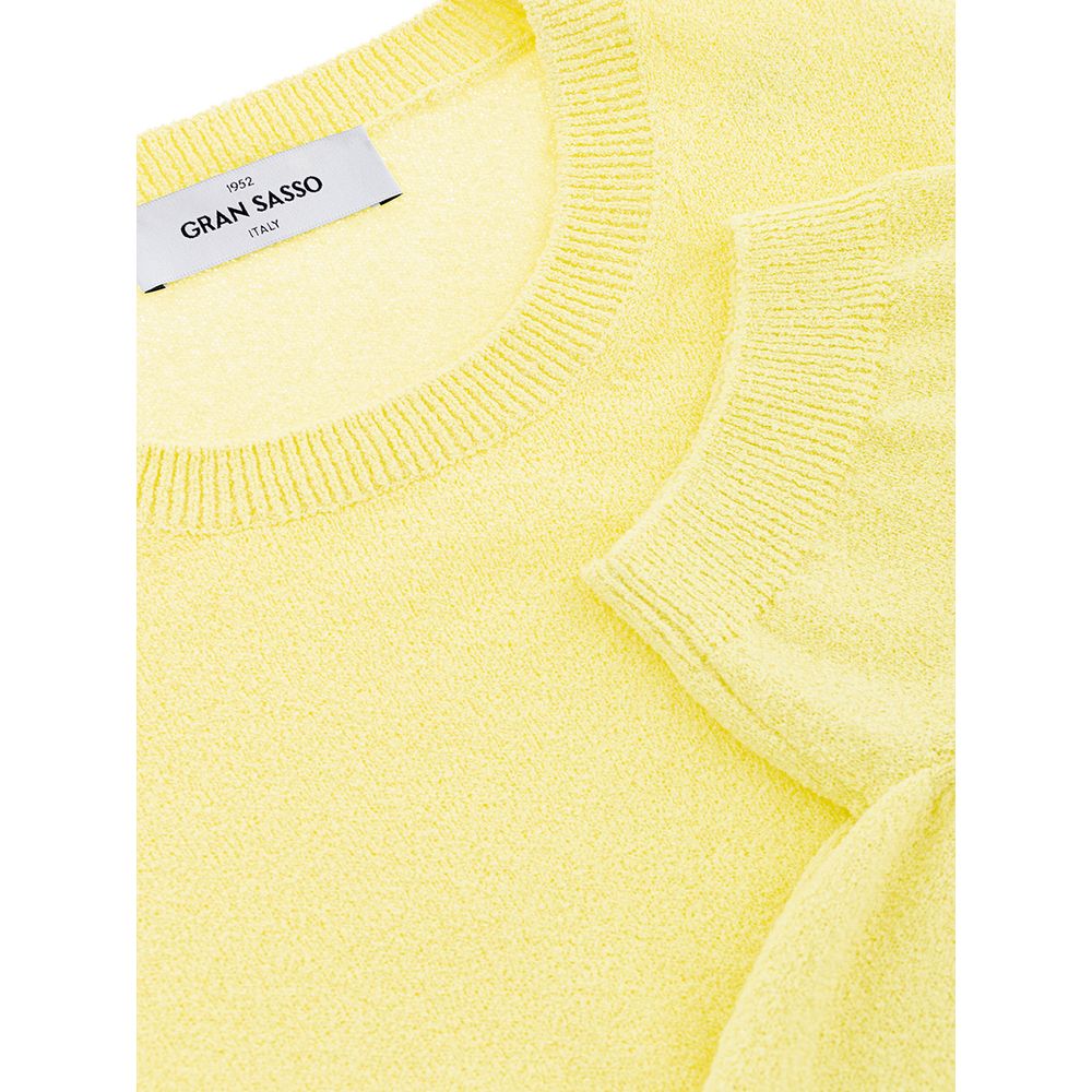 Gran Sasso Sunny Cotton Luxury Tee for the Discerning Gentleman -   -  Gran Sasso.