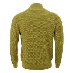 Gran Sasso Elegant Yellow Cotton Cardigan for Men -   -  Gran Sasso.