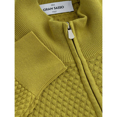 Gran Sasso Elegant Yellow Cotton Cardigan for Men -   -  Gran Sasso.