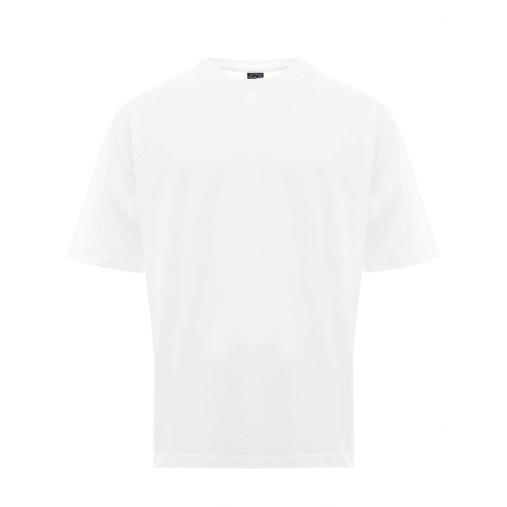 Paul & Shark White Cotton T-Shirt -   -  Paul & Shark.