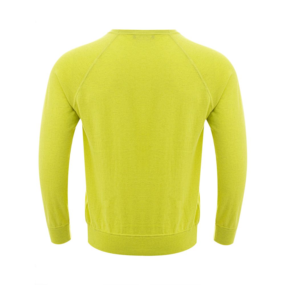 Gran Sasso Sunny Yellow Italian Cotton Sweater -   -  Gran Sasso.