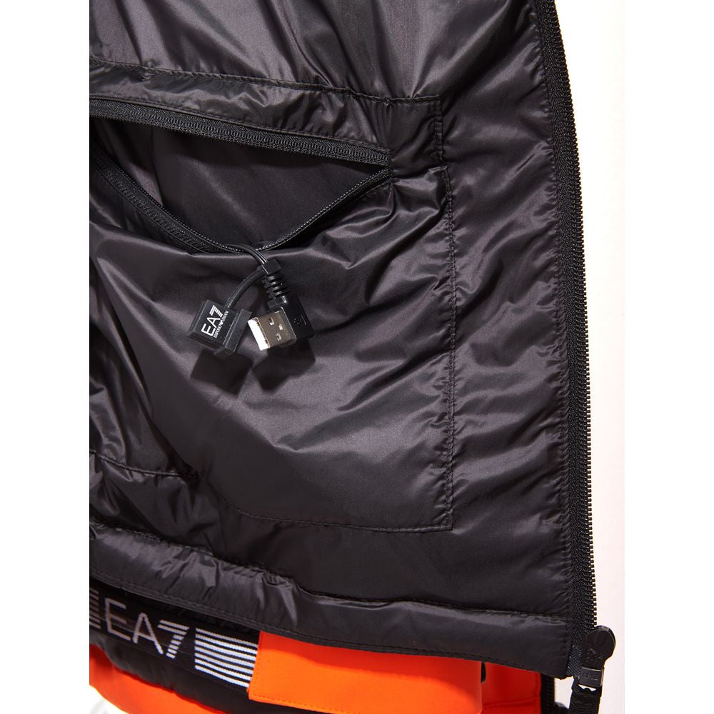 EA7 Emporio Armani Radiant Orange EA7 Lightweight Jacket -   -  EA7 Emporio Armani.