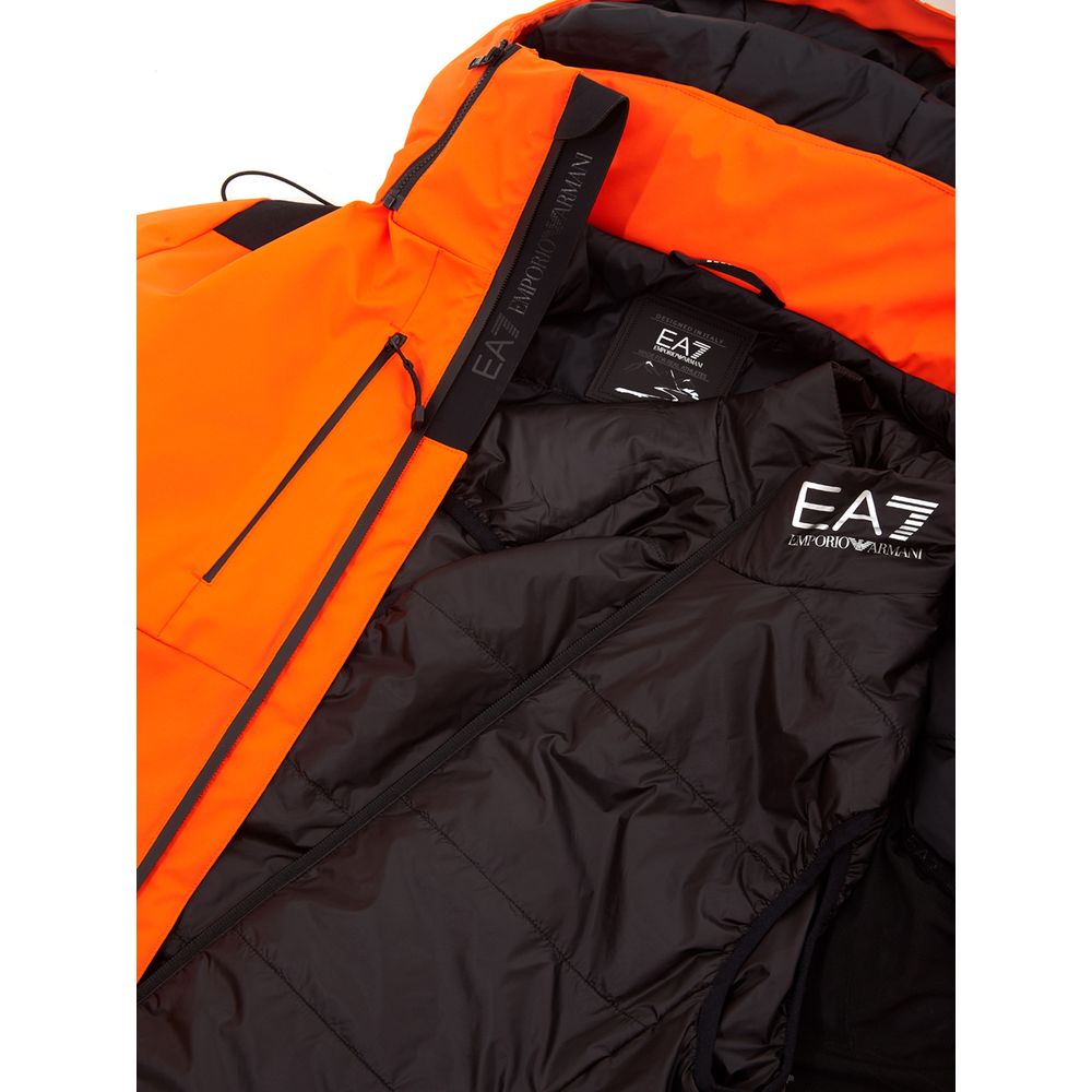 EA7 Emporio Armani Radiant Orange EA7 Lightweight Jacket -   -  EA7 Emporio Armani.