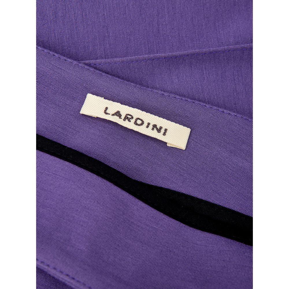 Lardini Elegant Purple Viscose Pants -   -  Lardini.