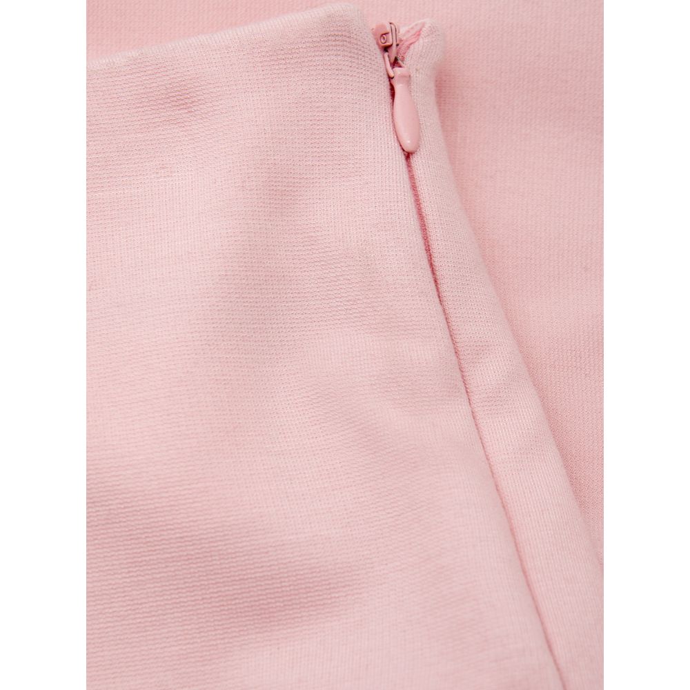 Lardini Elegant Pink Viscose Pants for Chic Style -   -  Lardini.