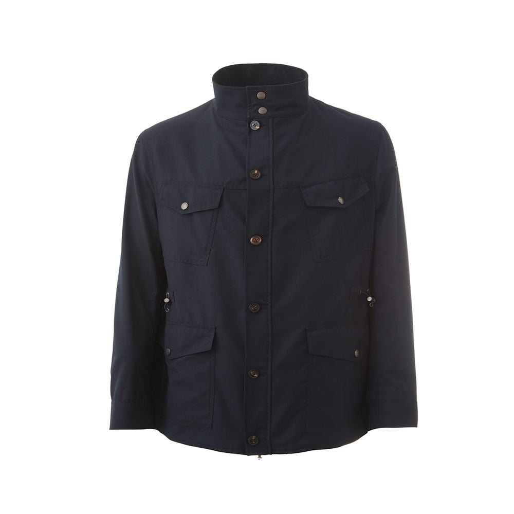Lardini Elegant Wool Blend Men's Jacket -   -  Lardini.