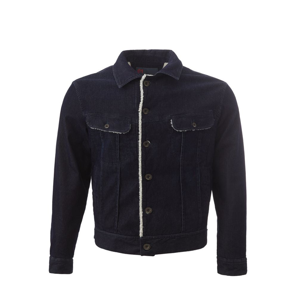 Lardini Blue Cotton Jackets & Coat -   -  Lardini.