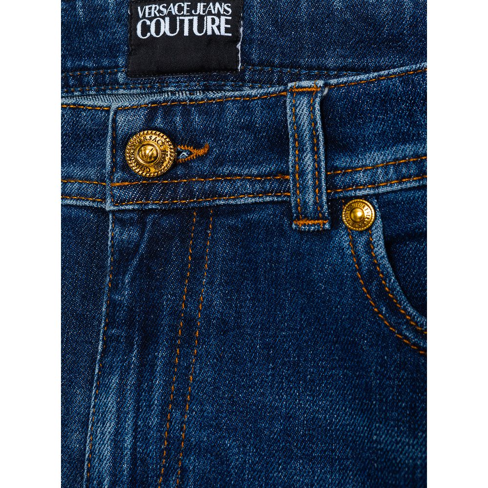 Versace Jeans Blue Cotton Jeans Denim -   -  Versace Jeans.