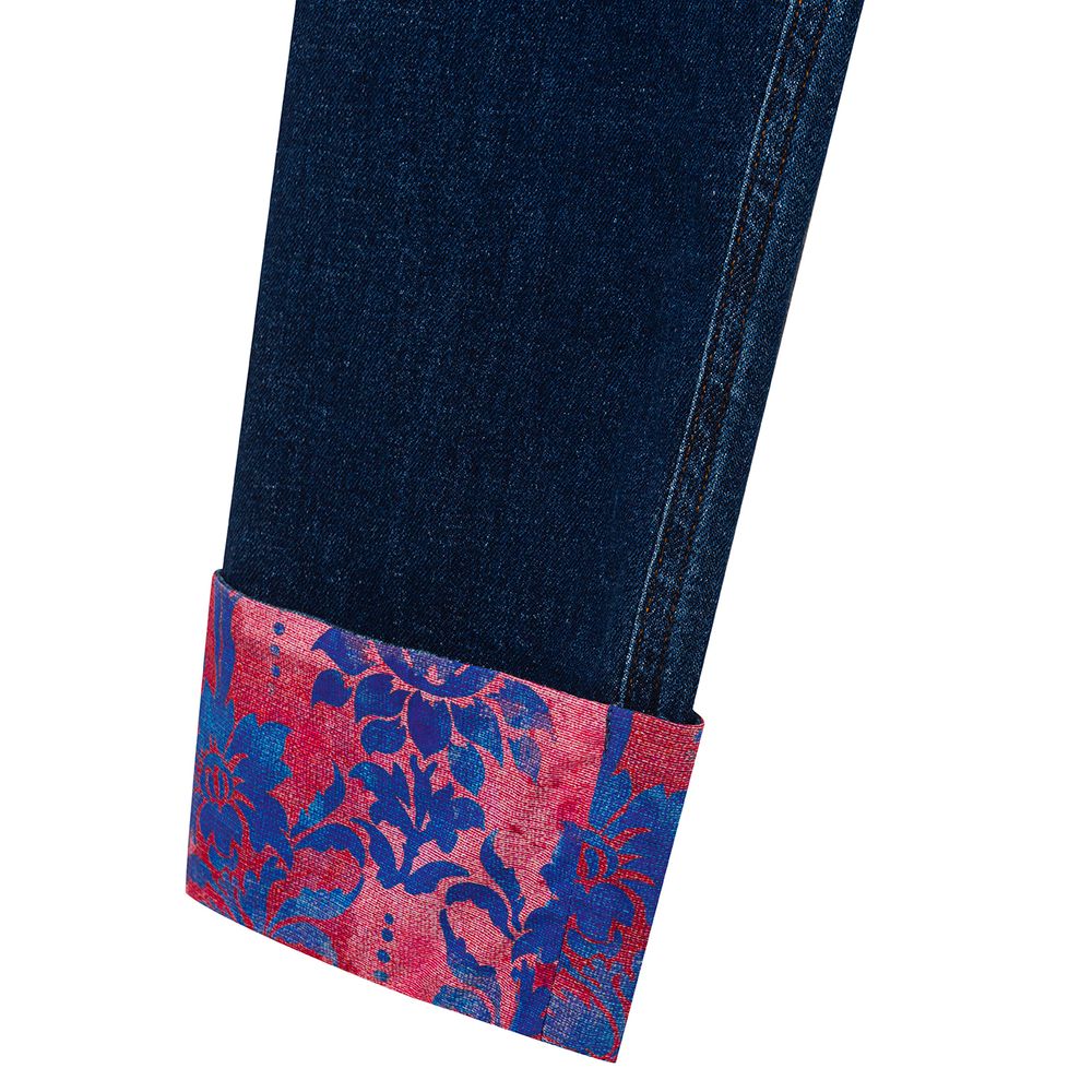 Versace Jeans Blue Cotton Jeans Denim -   -  Versace Jeans.