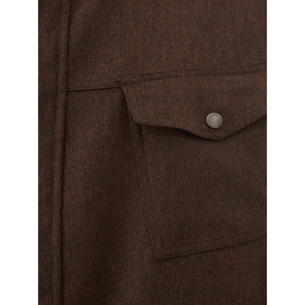 Lardini Elegant Wool Blue Jacket for Men -   -  Lardini.