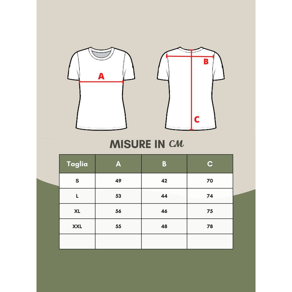 Lardini Elegant Gray Woolen Designer T-Shirt -   -  Lardini.