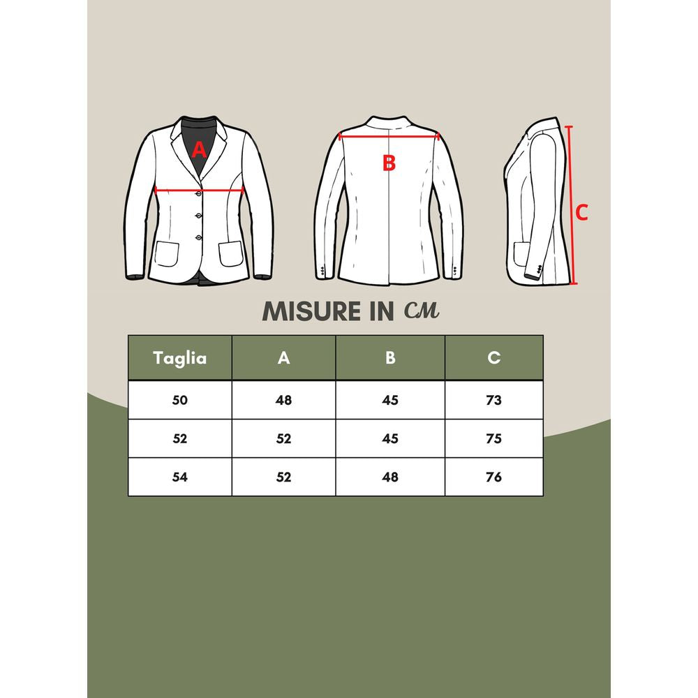 Lardini Elegant Multicolor Linen Jacket -   -  Lardini.