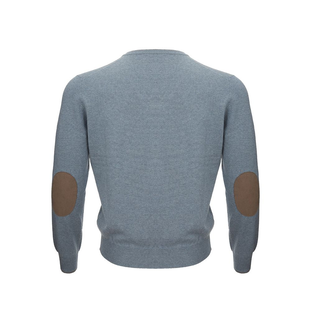 Gran Sasso Elegant Cashmere Sweater in Chic Gray -   -  Gran Sasso.