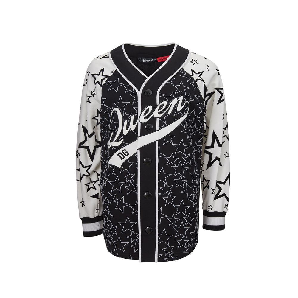 Dolce & Gabbana Chic Black Cotton Sweater for Women -   -  Dolce & Gabbana.