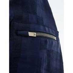 Emporio Armani Elegant Linen Blue T-Shirt for Men -   -  Emporio Armani.