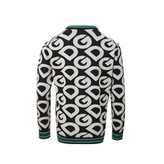Dolce & Gabbana Elegant Black Cotton Sweater for Sophisticated Style -   -  Dolce & Gabbana.
