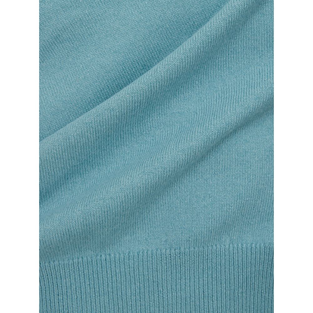 Gran Sasso Turquoise Cashmere Sweater Elegance -   -  Gran Sasso.