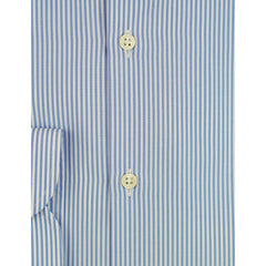 Bagutta Light Blue Cotton Men Shirt -   -  Bagutta.