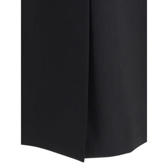 Lardini Virgin Wool Midi Skirt -   -  Lardini.