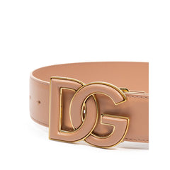 Dolce & Gabbana Pink Leather Belt -   -  Dolce & Gabbana.