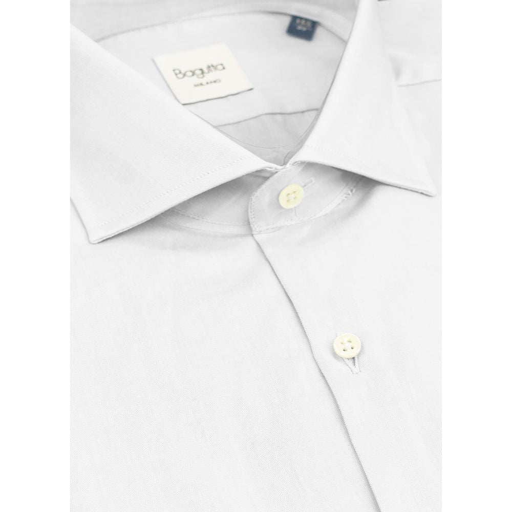 Bagutta White Cotton Shirt -   -  Bagutta.