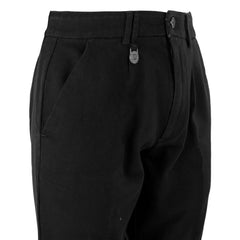 Yes Zee Black Cotton Short -   -  Yes Zee.