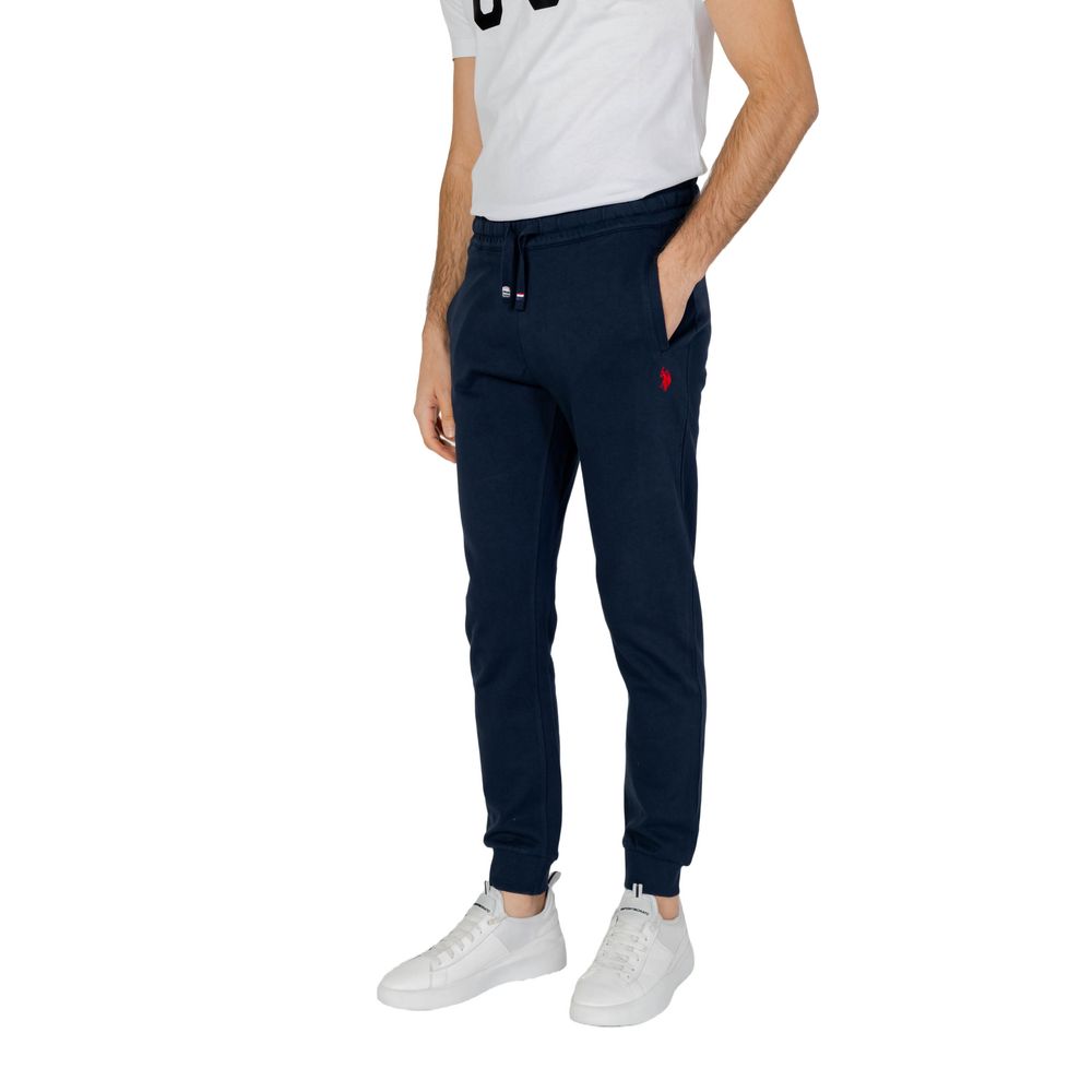 U.S. POLO ASSN. Blue Cotton Joggers Workout Pant -   -  U.S. POLO ASSN..