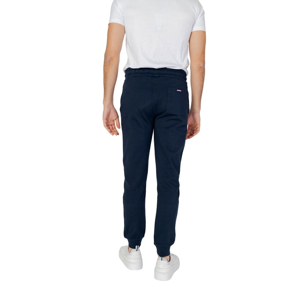 U.S. POLO ASSN. Blue Cotton Joggers Workout Pant -   -  U.S. POLO ASSN..