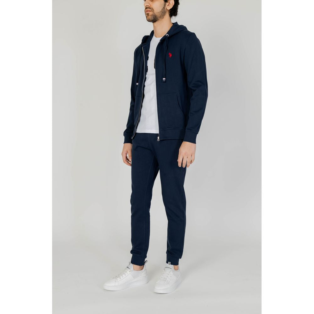 U.S. POLO ASSN. Blue Cotton Joggers Workout Pant -   -  U.S. POLO ASSN..