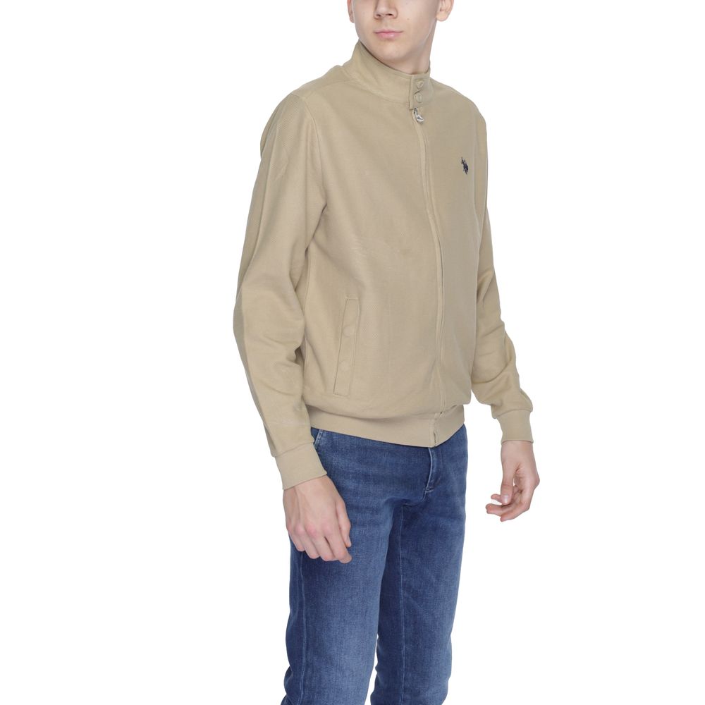 U.S. POLO ASSN. Beige Cotton Jackets & Coat -   -  U.S. POLO ASSN..
