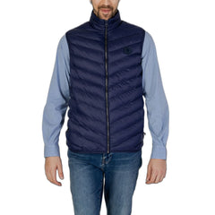 U.S. POLO ASSN. Blue Polyamide Sleveless Jacket -   -  U.S. POLO ASSN..