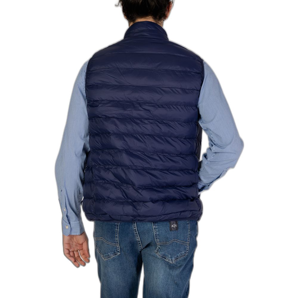 U.S. POLO ASSN. Blue Polyamide Sleveless Jacket -   -  U.S. POLO ASSN..