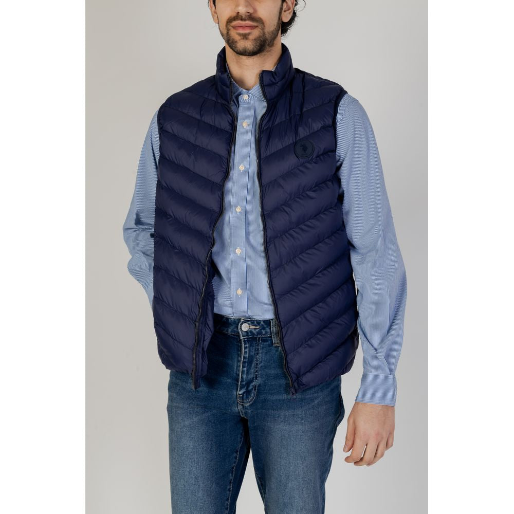 U.S. POLO ASSN. Blue Polyamide Sleveless Jacket -   -  U.S. POLO ASSN..